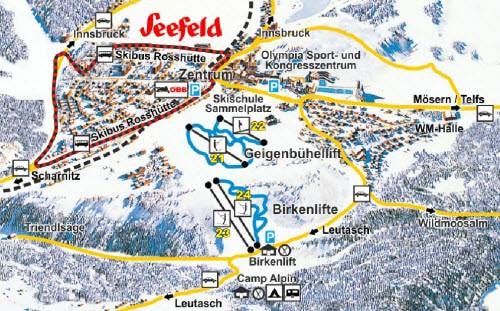 Birkenlift/Geigenbühel trail map