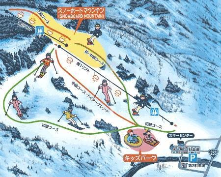 Matsudai trail map