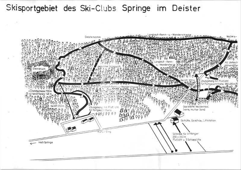 Springe trail map