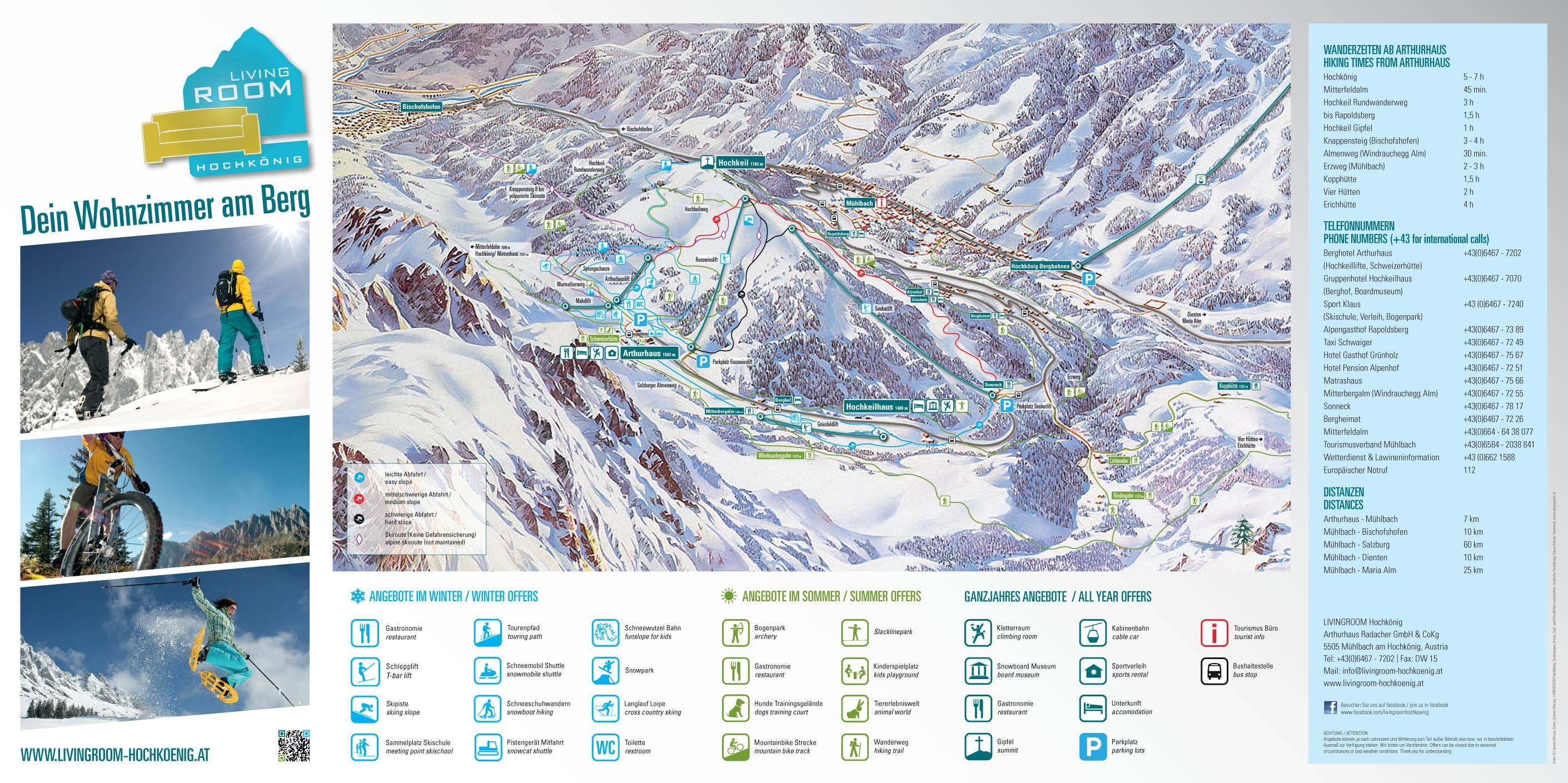 Hochkeil am Hochkönig trail map