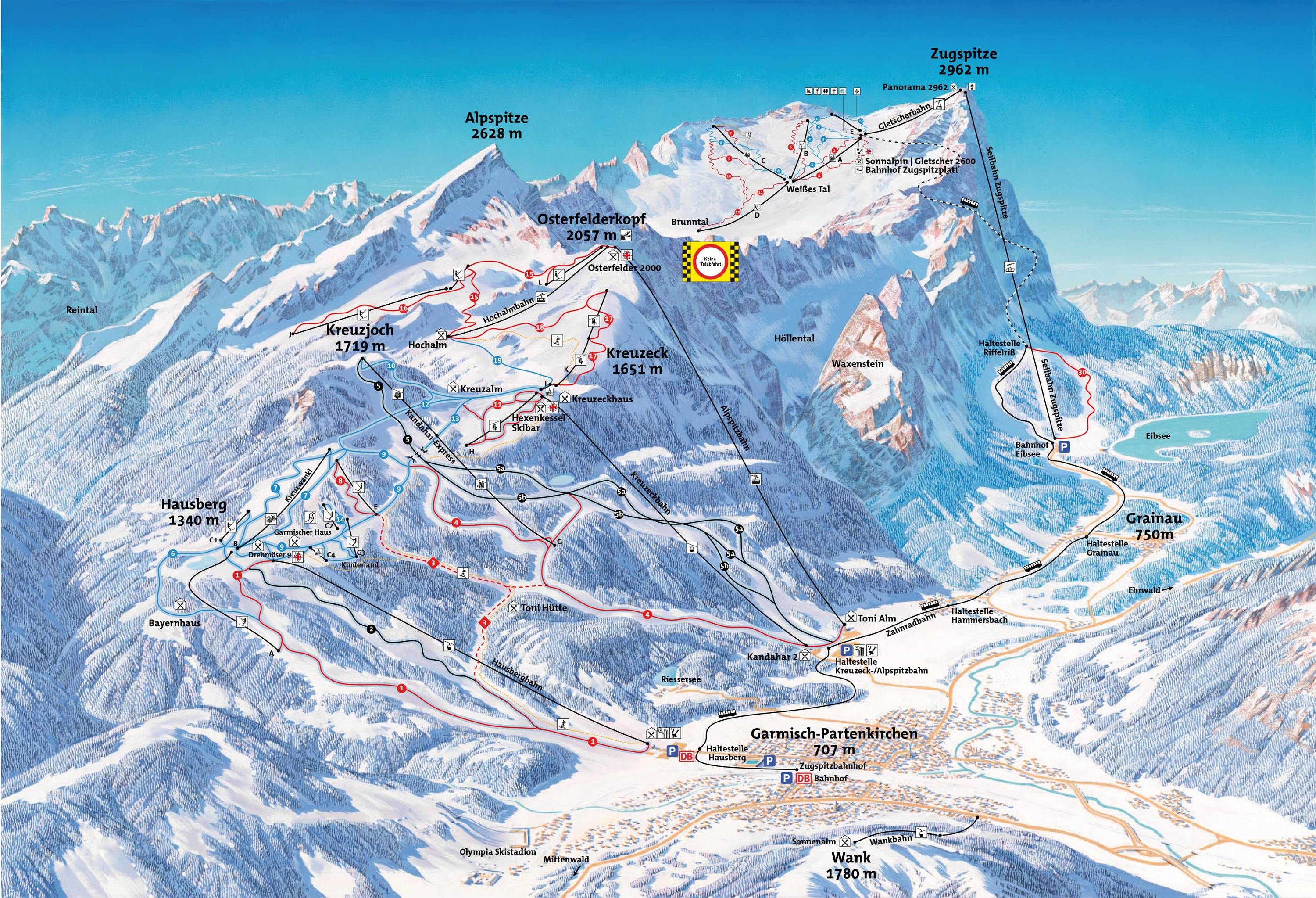 Garmisch-Classic – Garmisch-Partenkirchen trail map