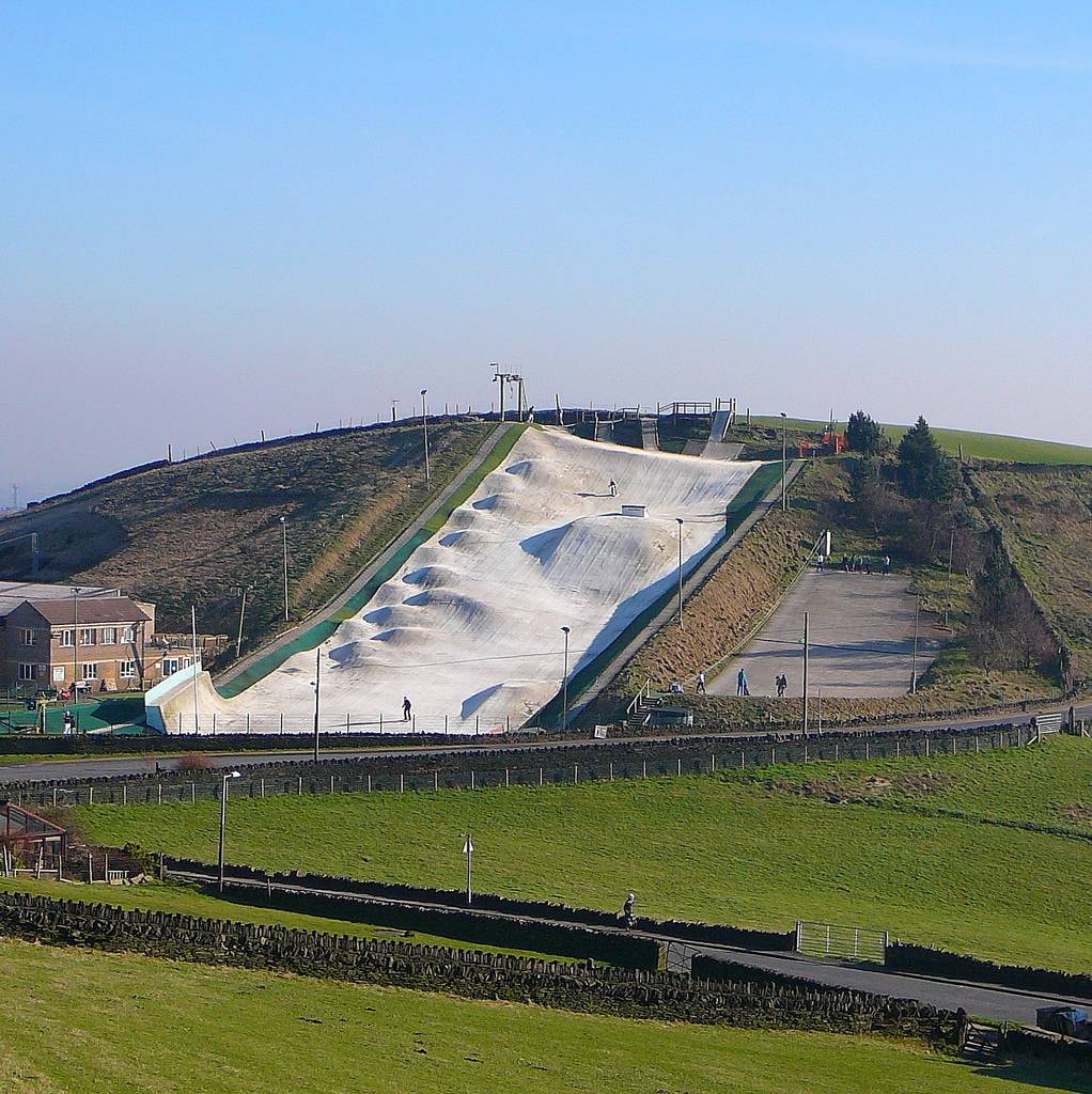 Dry slopes Halifax Ski Centre trail map