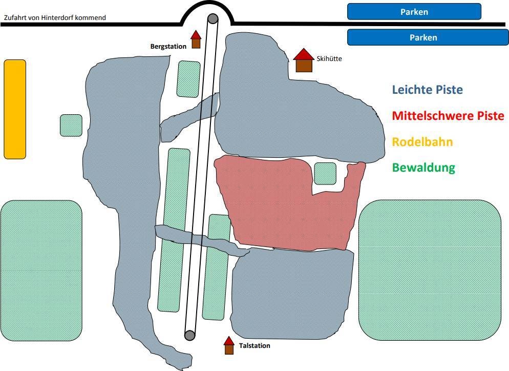 Sauerberg – Frammersbach trail map