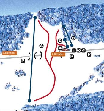Wenigzell trail map