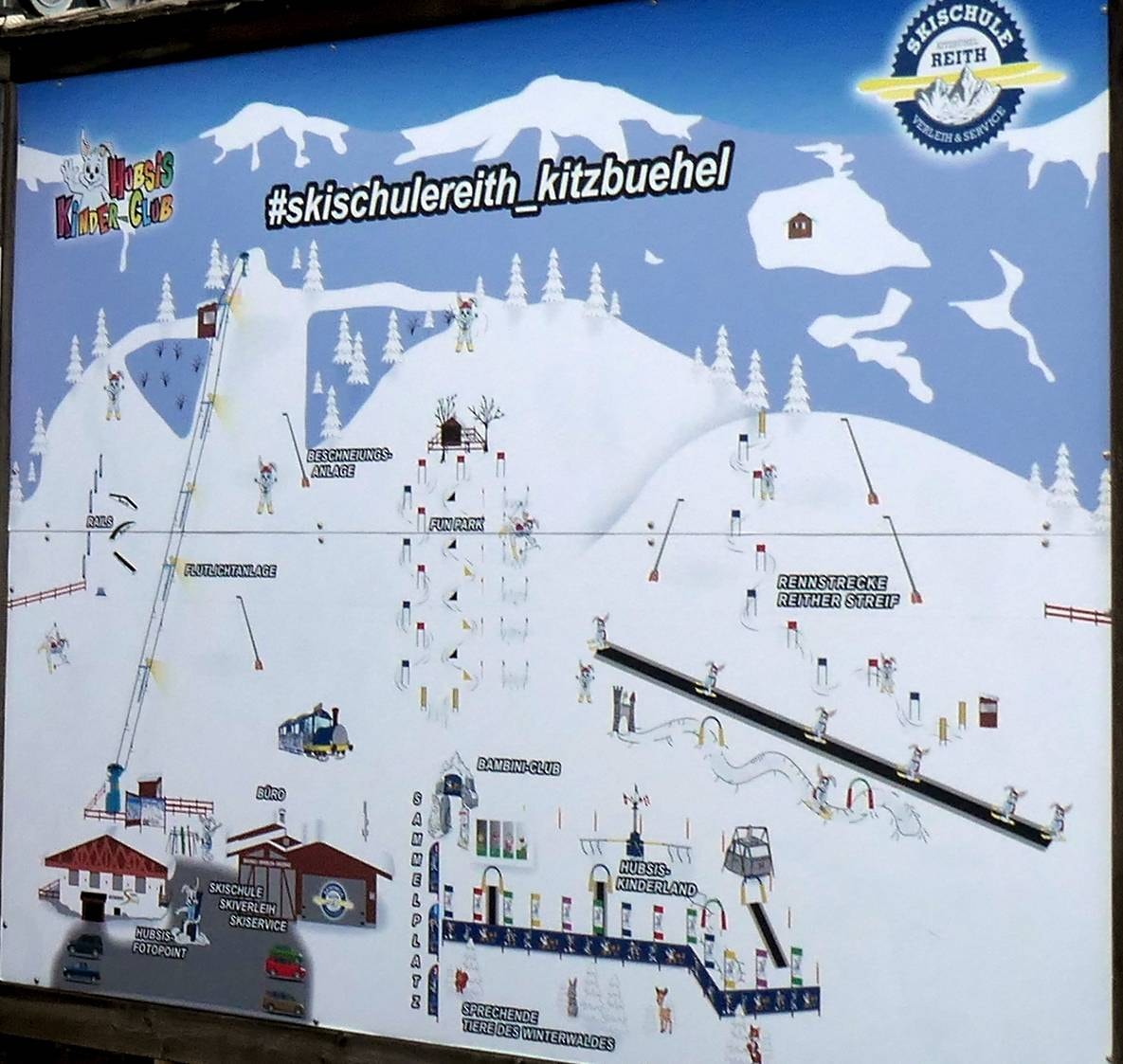 Reith bei Kitzbühel trail map