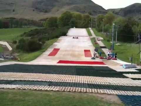 Dry slopes Firpark Ski Centre trail map