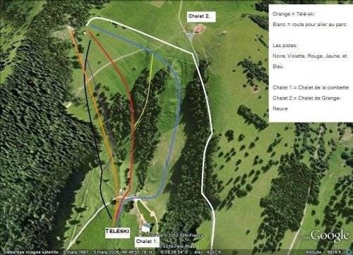 La Combette – Baulmes trail map