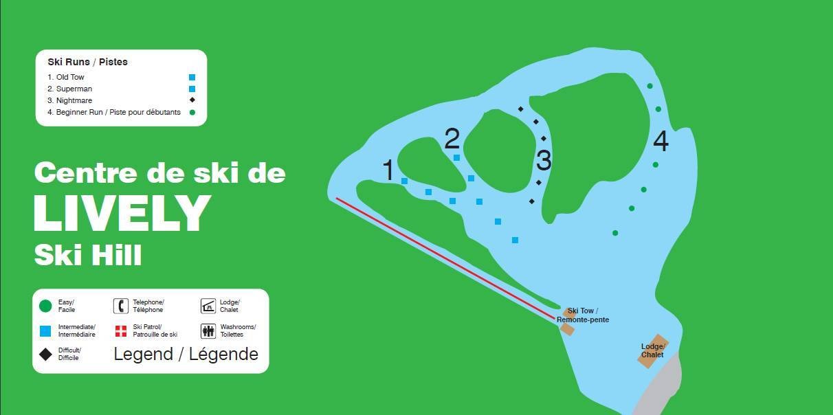 Lively trail map