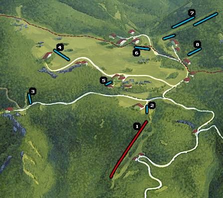 Uzana (Узана) trail map