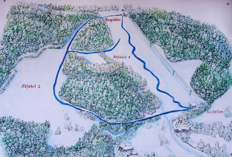 Brandlwiese – Kaumberg trail map