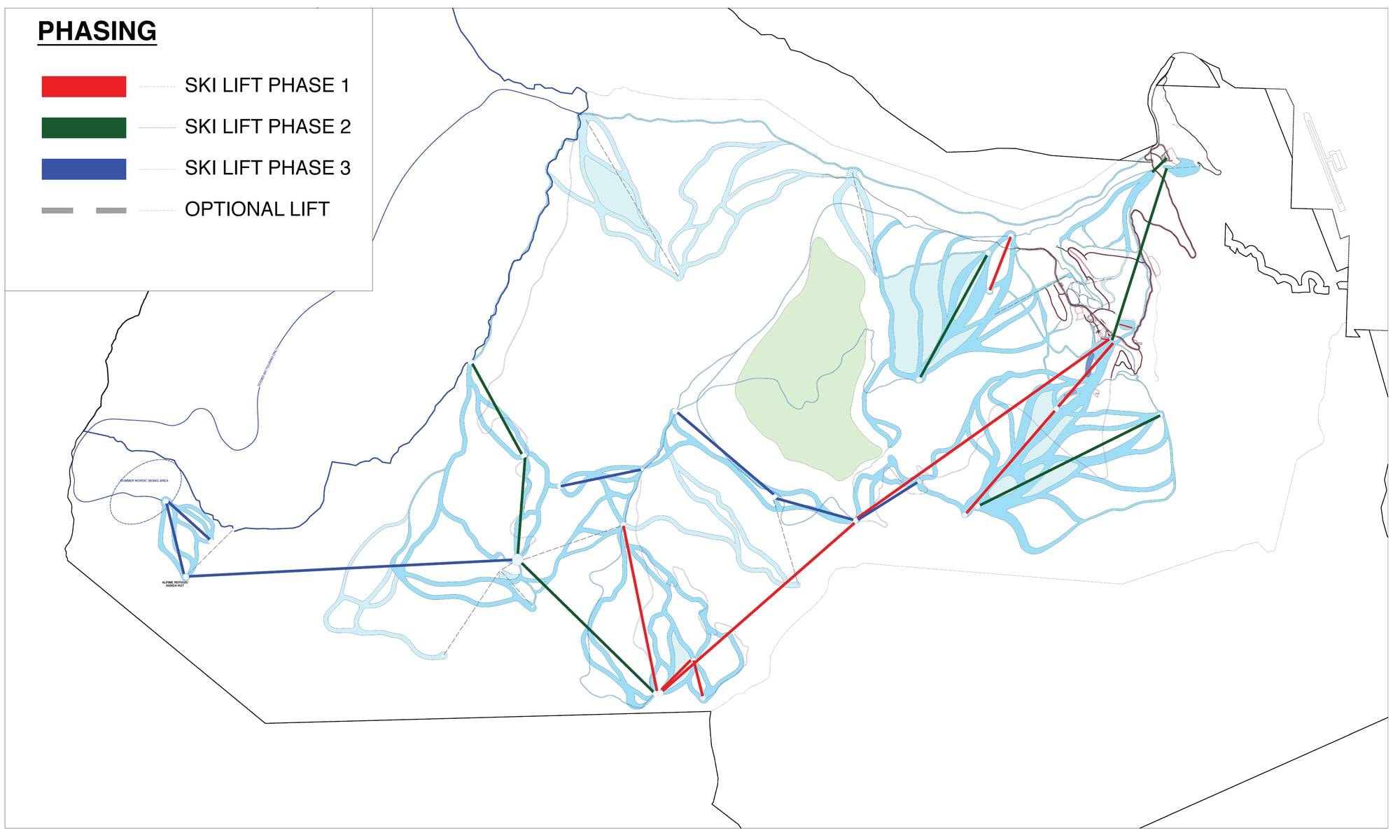 Valemount Glaciers (planned) trail map