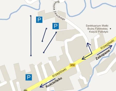 Budzowski Wierch – Zakopane trail map