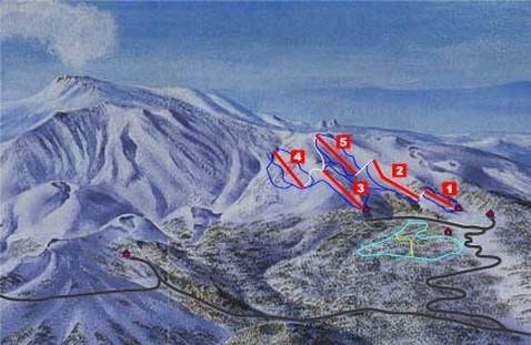 Etna Nord – Piano Provenzana (Linguaglossa) trail map
