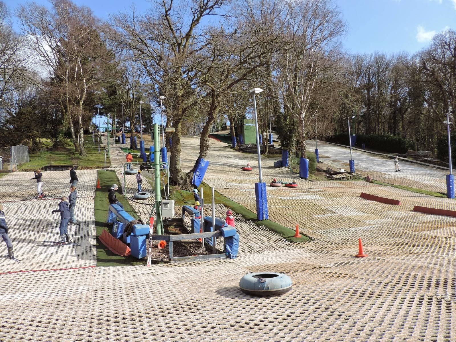 Dry slopes Southampton Snowsport Centre trail map
