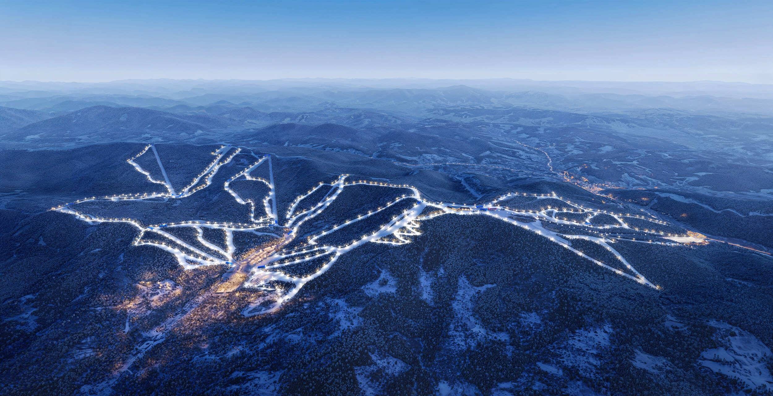 Goro Mountain Resort (planned) trail map