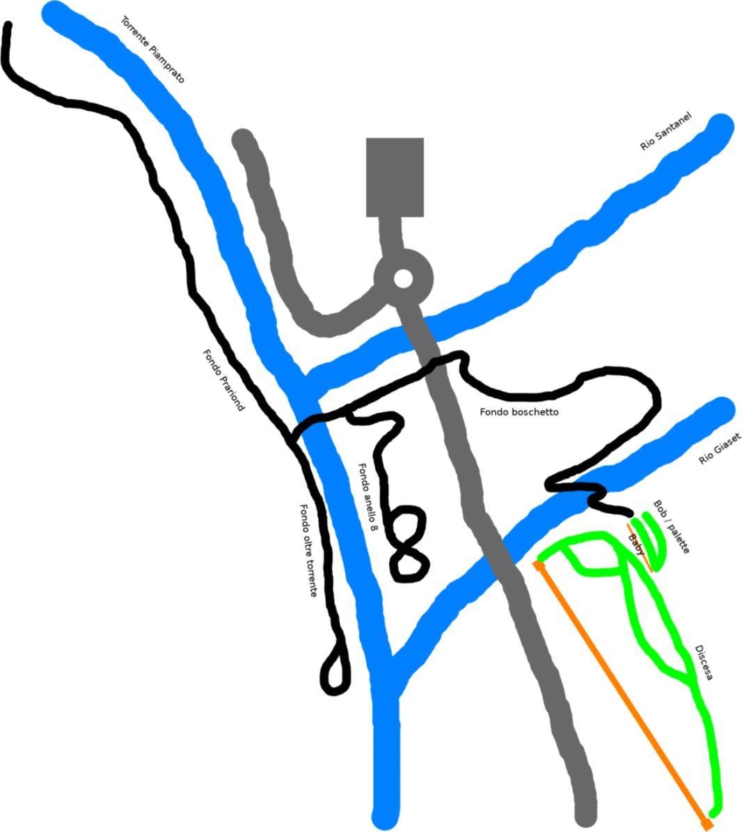 Pianeta Neve – Piamprato/Valprato Soana trail map