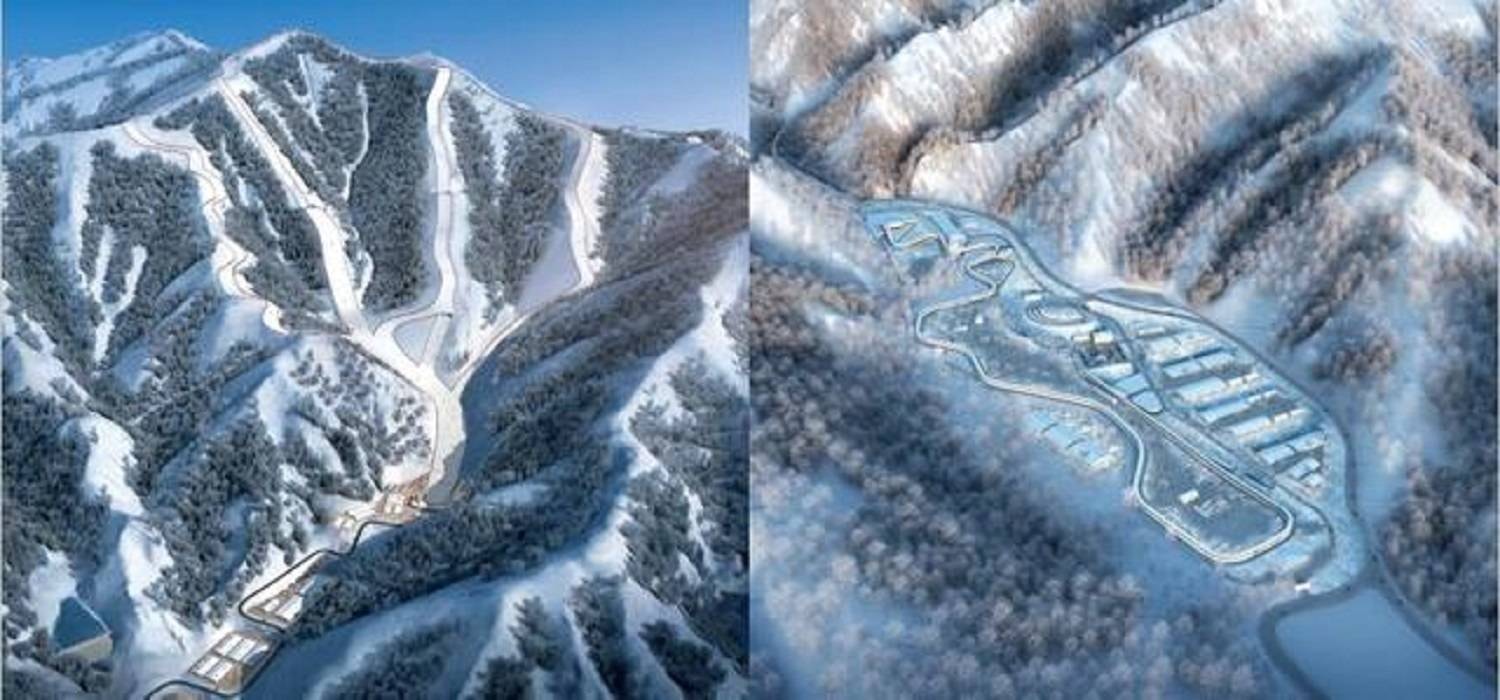 Yanqing National Alpine Ski Centre trail map