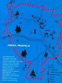 Jabuka (Prijepolje) trail map