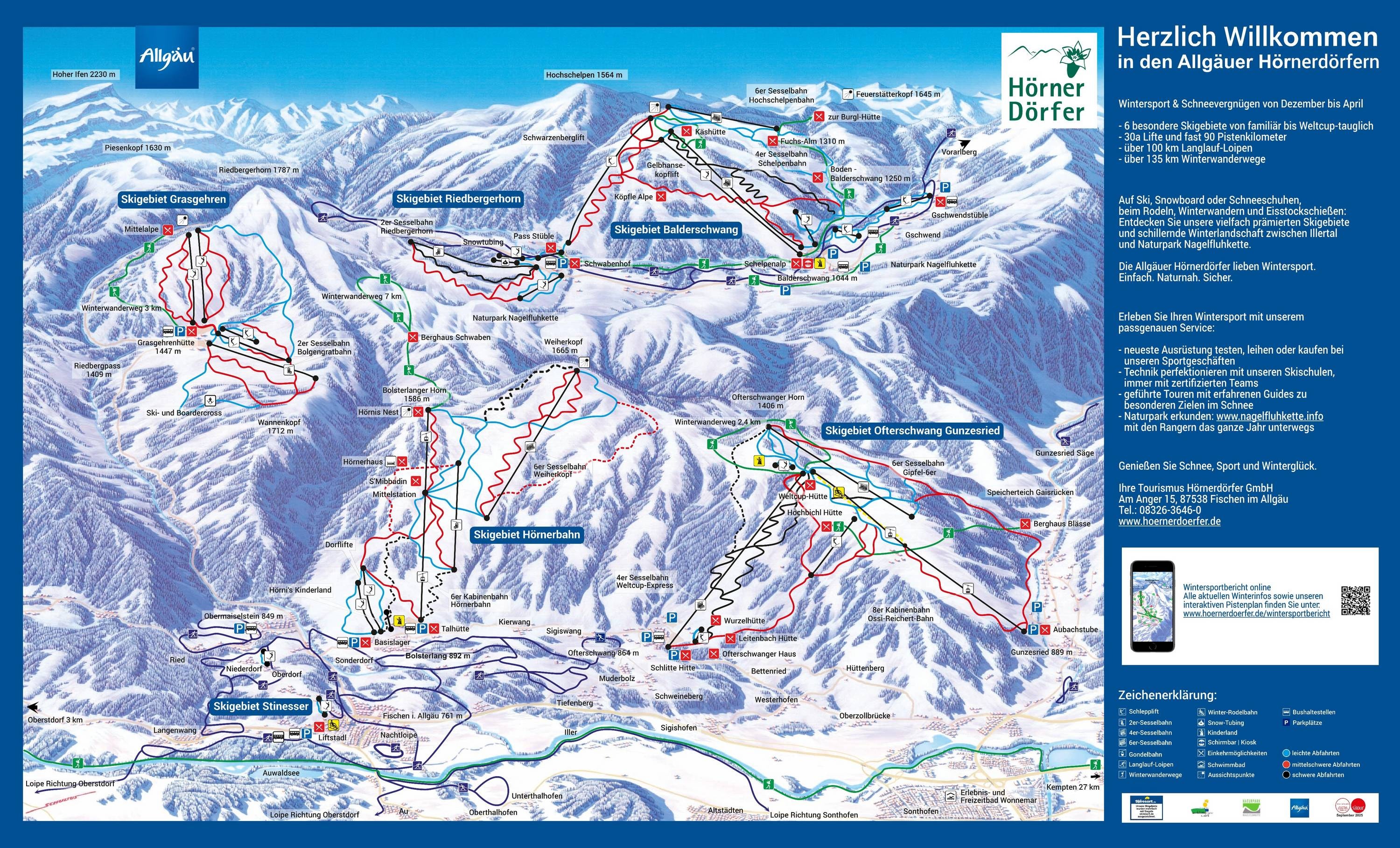 Idealhanglift Niederdorf – Obermaiselstein trail map
