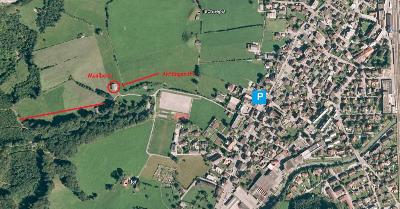 Mugi – Netstal trail map