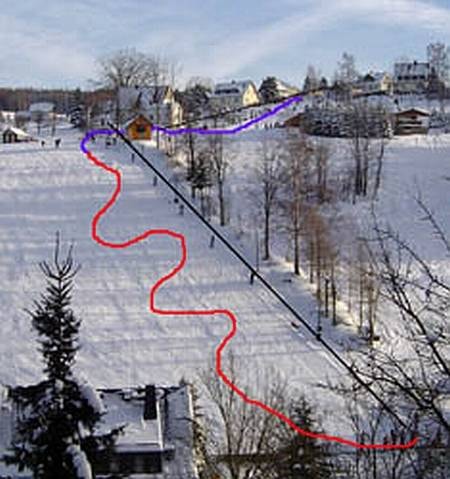 Pobershau (Marienberg) trail map
