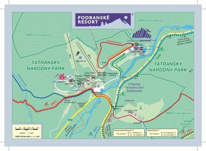 Permon trail map