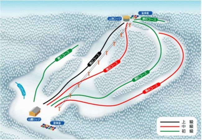 Abashiri Lake View Resort trail map