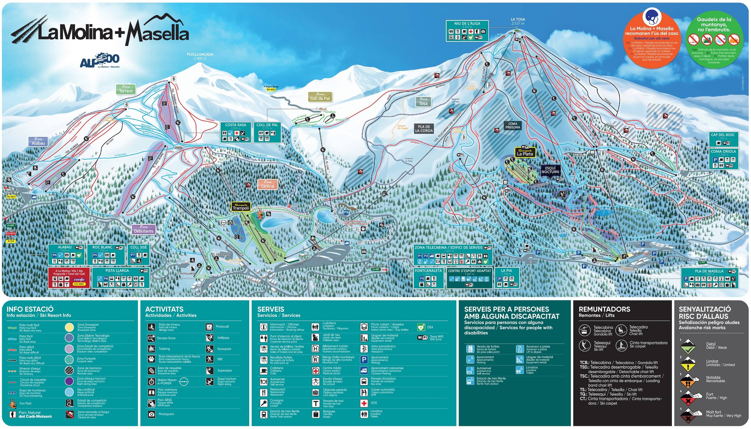 La Molina/Masella – Alp2500 trail map