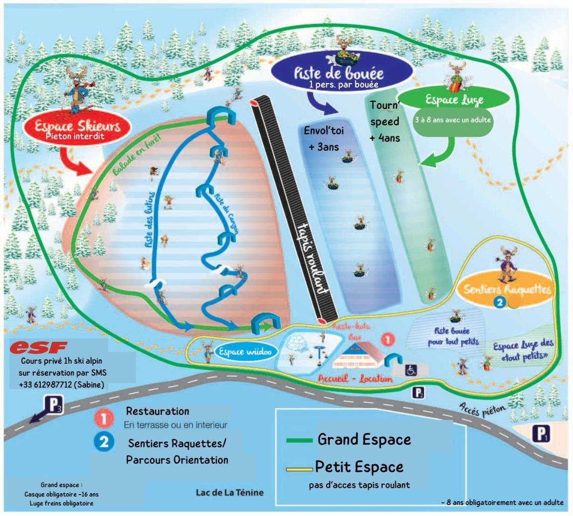 Wiidoo’Gliss – La Bresse trail map