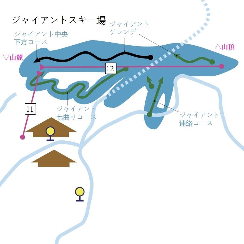 Giant Resort trail map