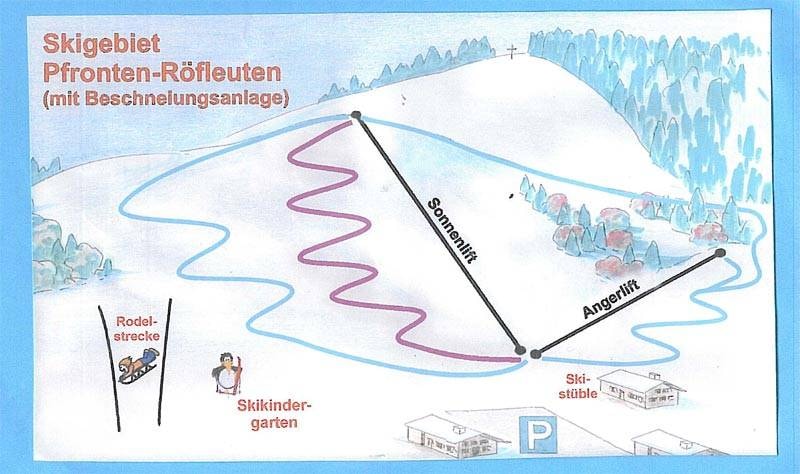 Sonnenlifts – Röfleuten (Pfronten) trail map