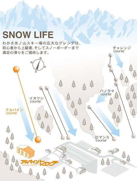 Wakasa Hyonosen trail map