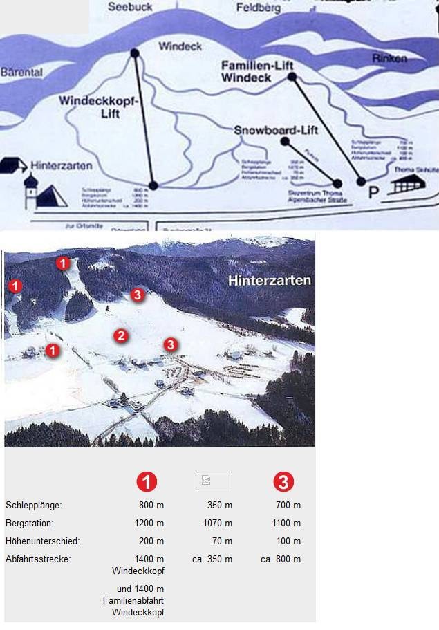 Windeck – Hinterzarten trail map