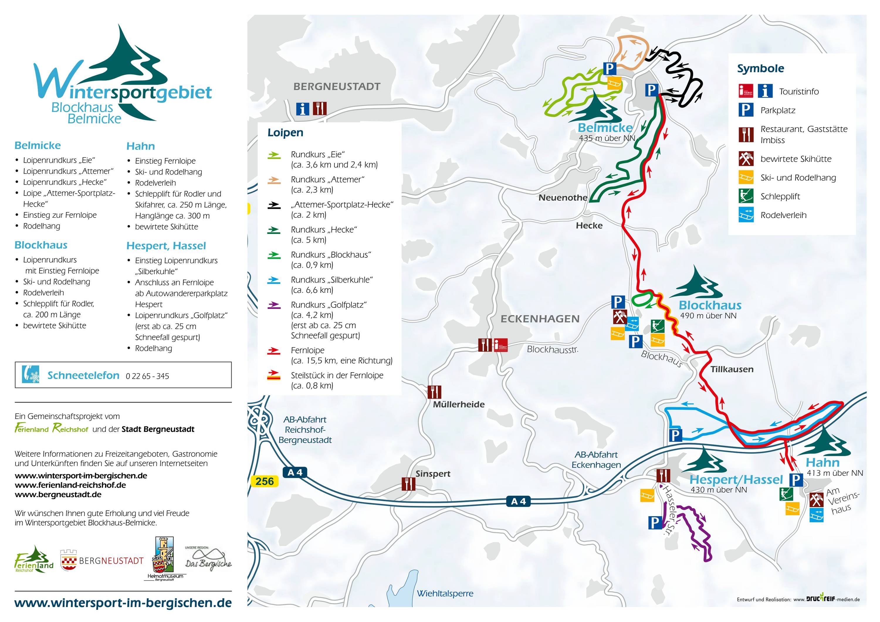 Blockhaus – Reichshof trail map