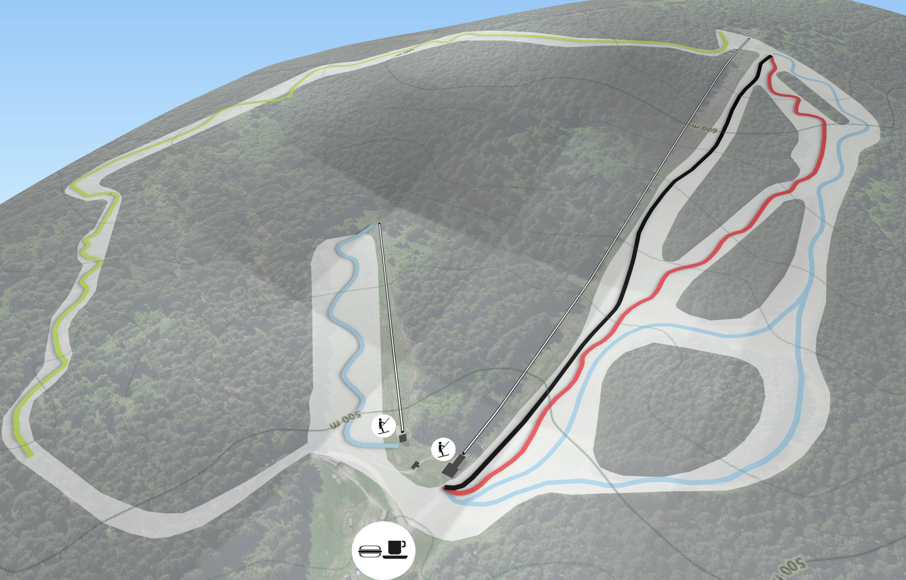 Schulenberg (Skialpinum) trail map