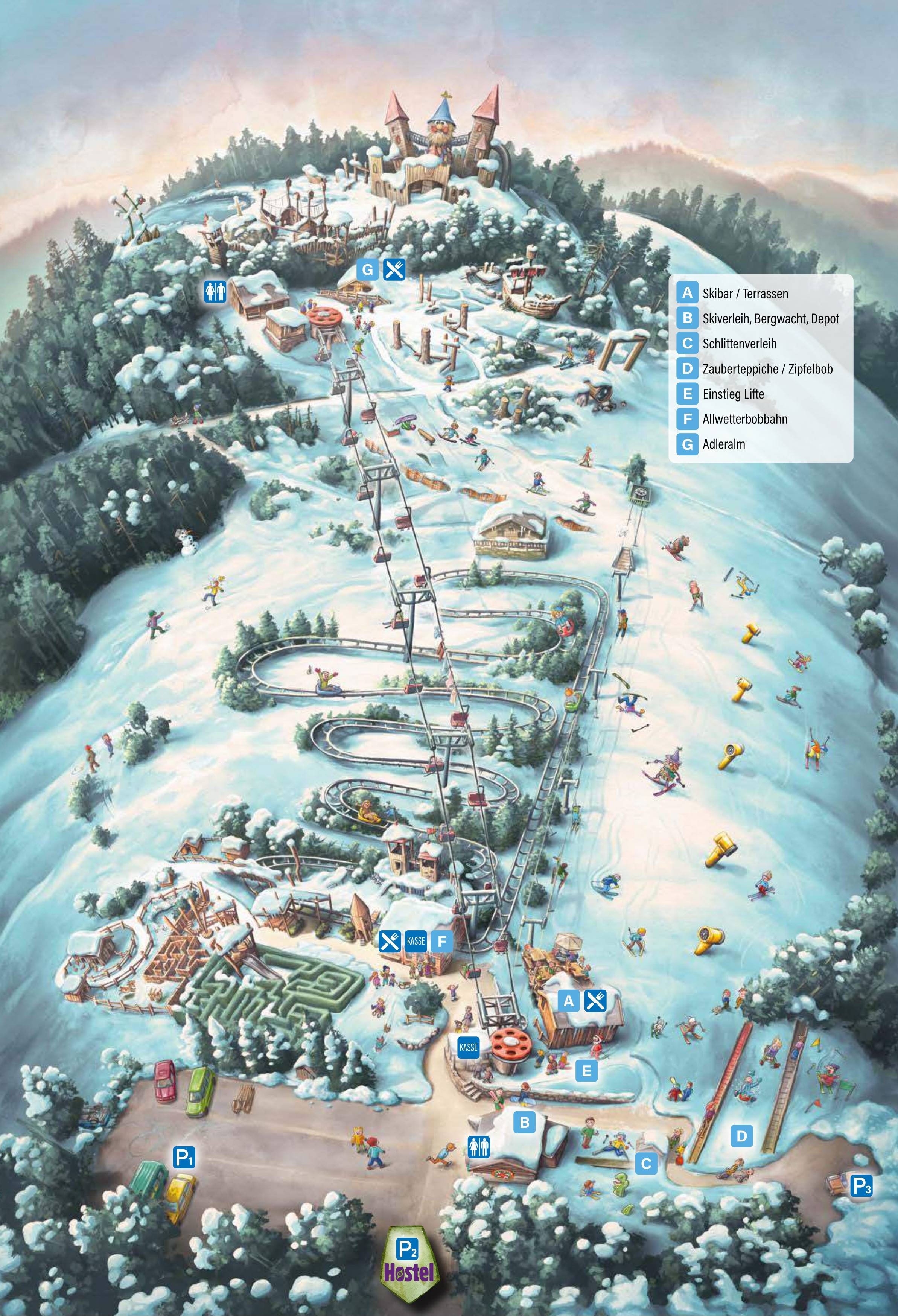 Eibenstock trail map