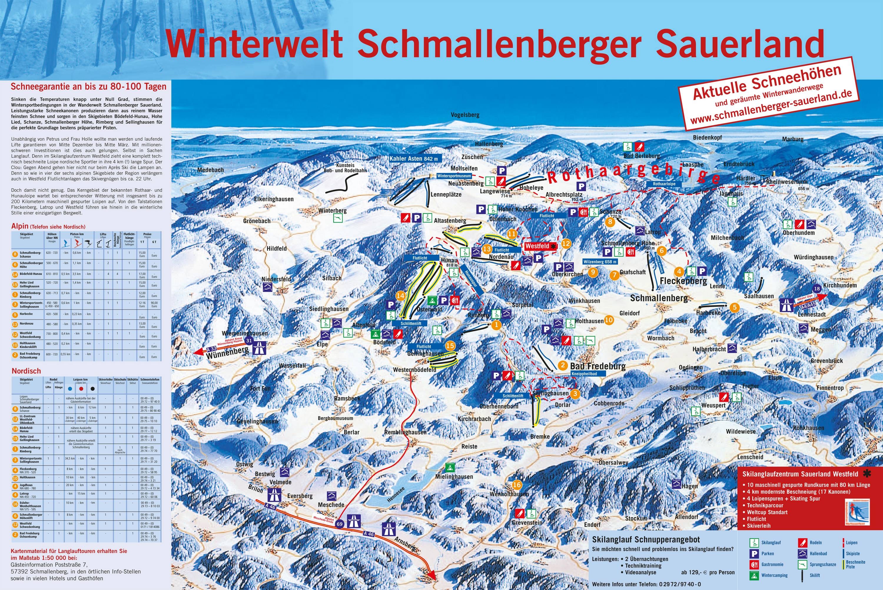 Schmallenberger Höhe – Schmallenberg trail map