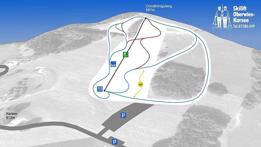 Karsee (Wangen im Allgäu) trail map