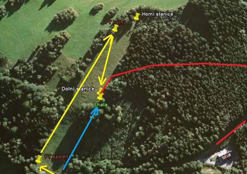 Rohanov trail map