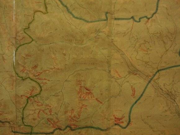 North Cascade Heliskiing – Mazama trail map