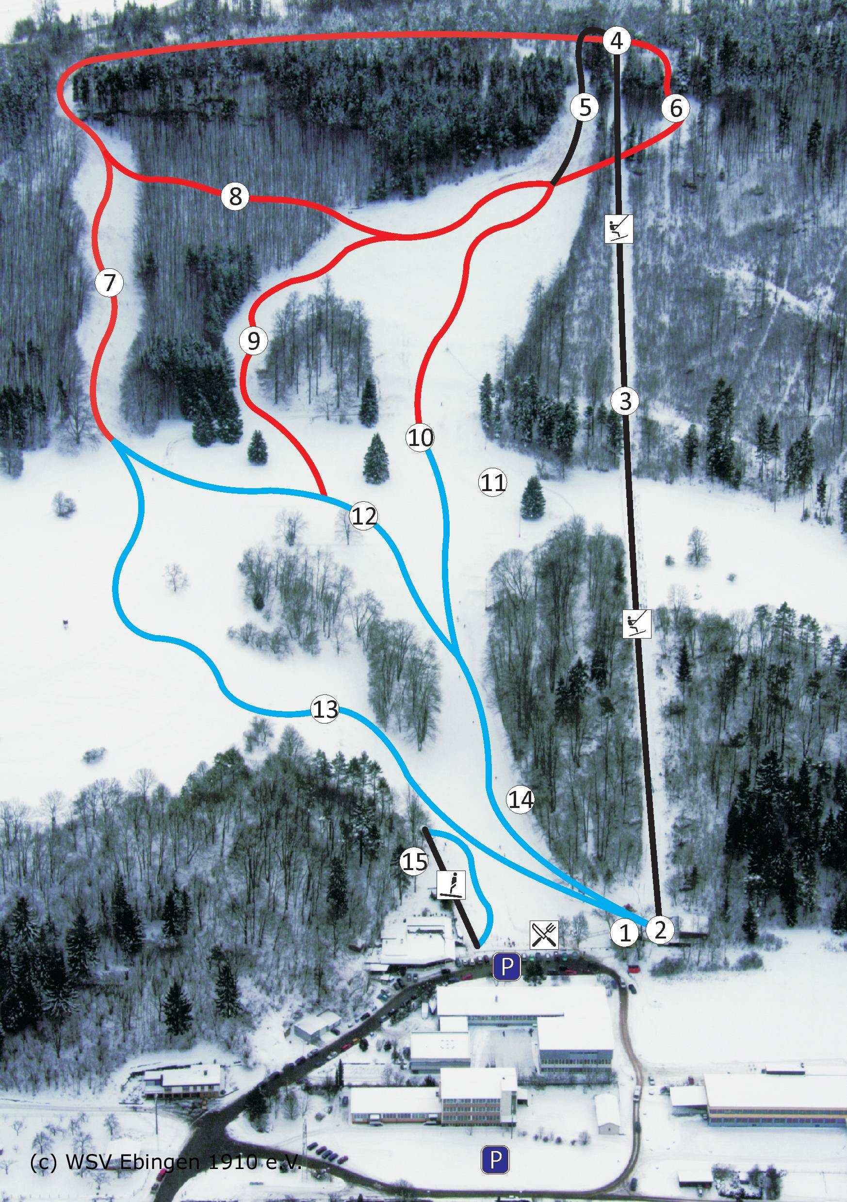 Albstadt-Ebingen trail map