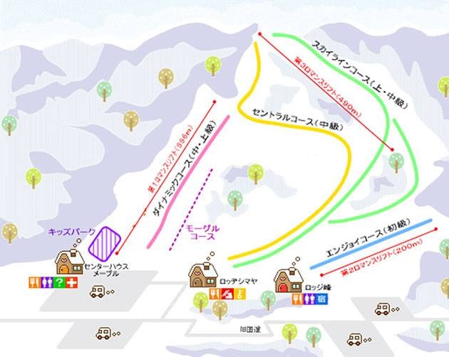 Taira trail map