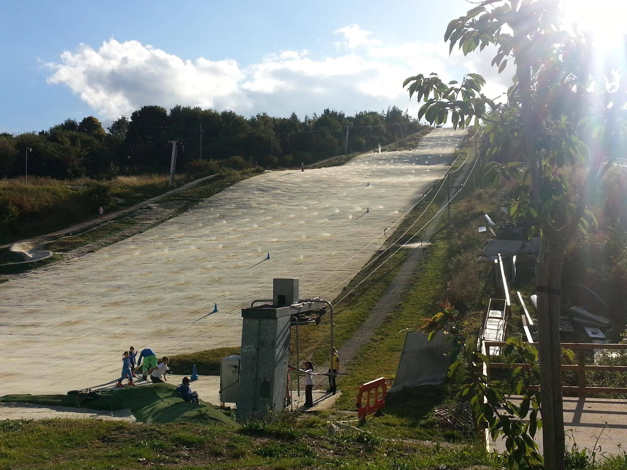 Dry slopes Chatham Ski Centre trail map