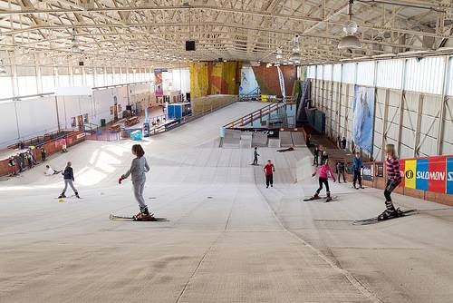Dry slopes Calshot Activities Centre trail map