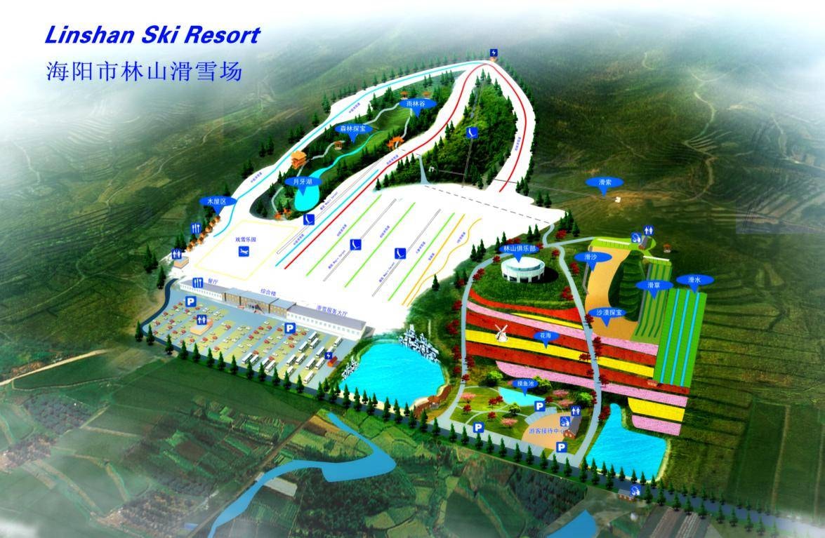 Lin Shan trail map