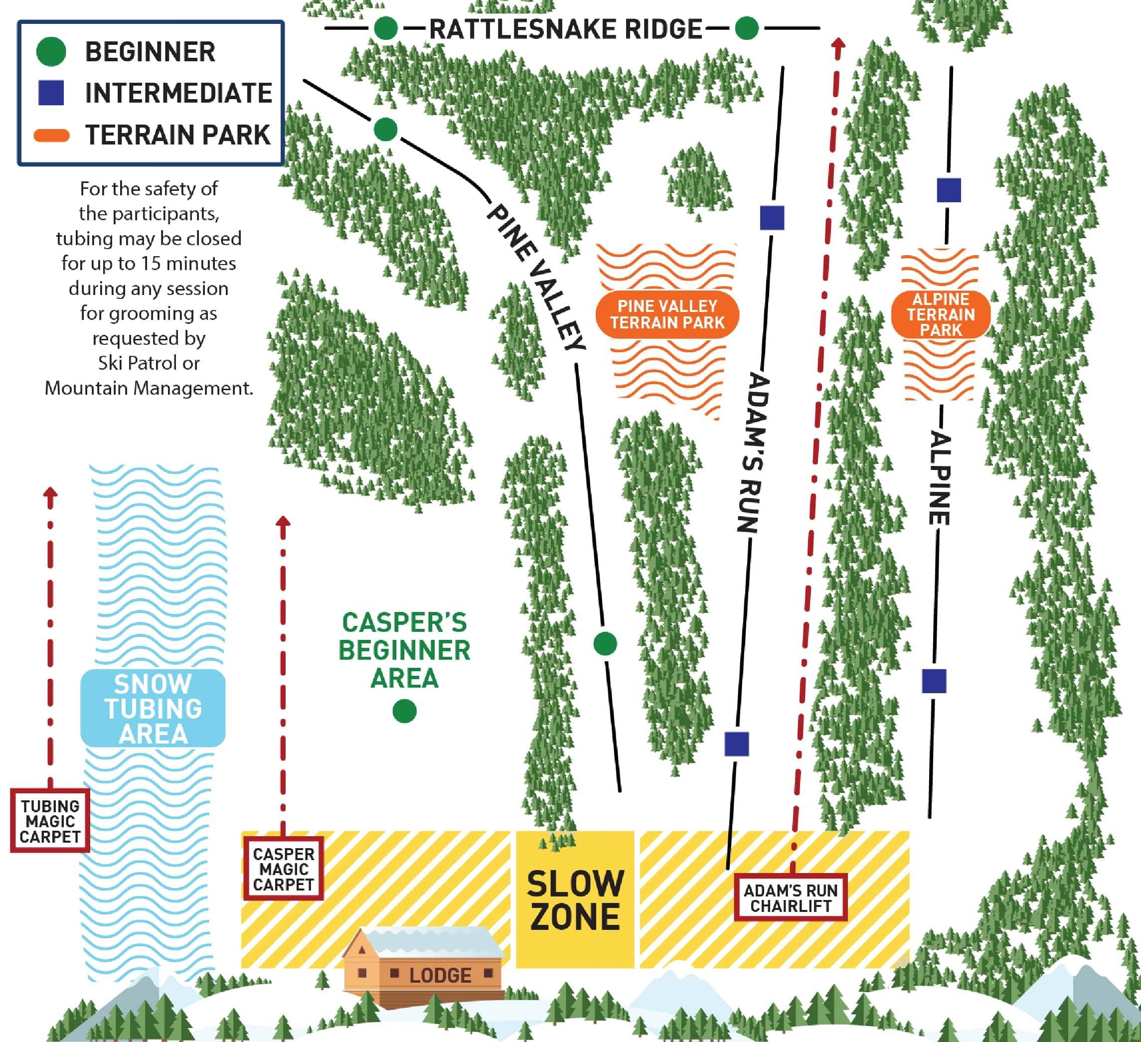 Boyce Park trail map