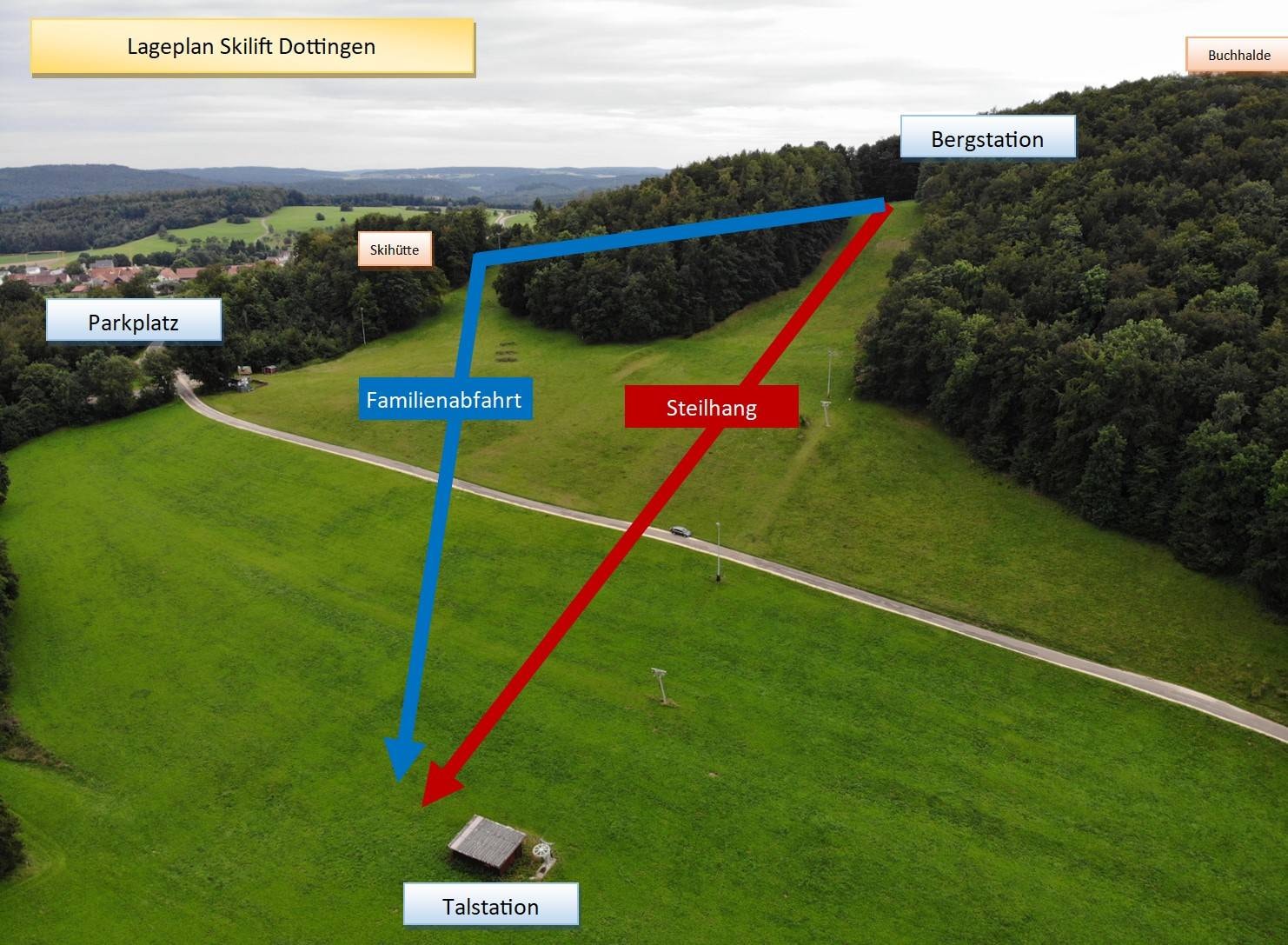 Dottingen (Münsingen) trail map