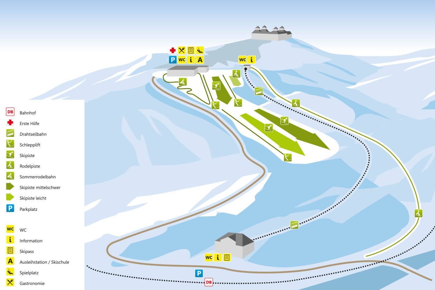 Rost's Wiesen – Augustusburg trail map