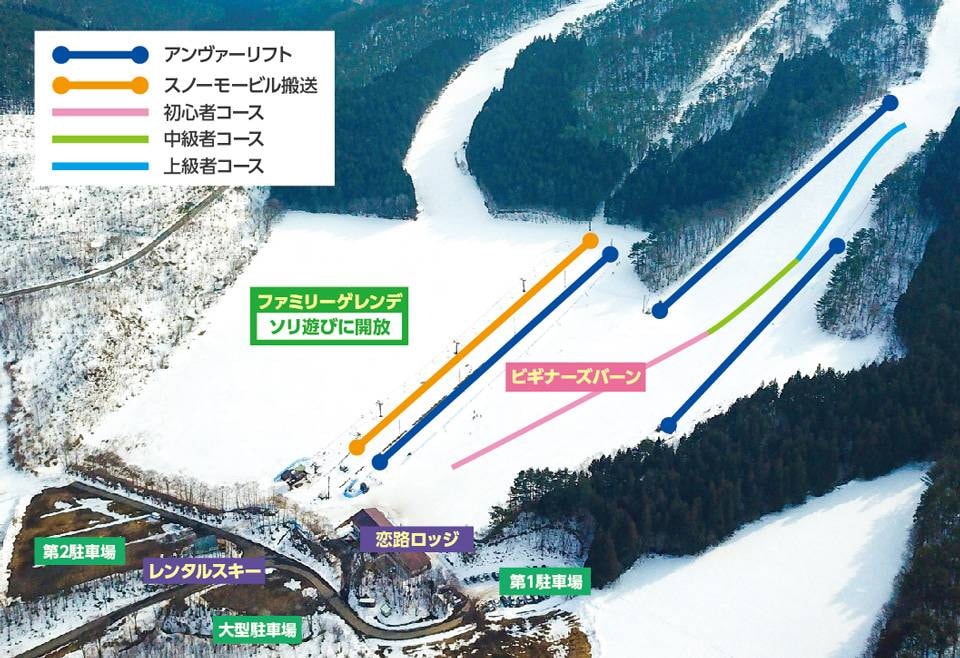 Esashi Shiei Koeji trail map