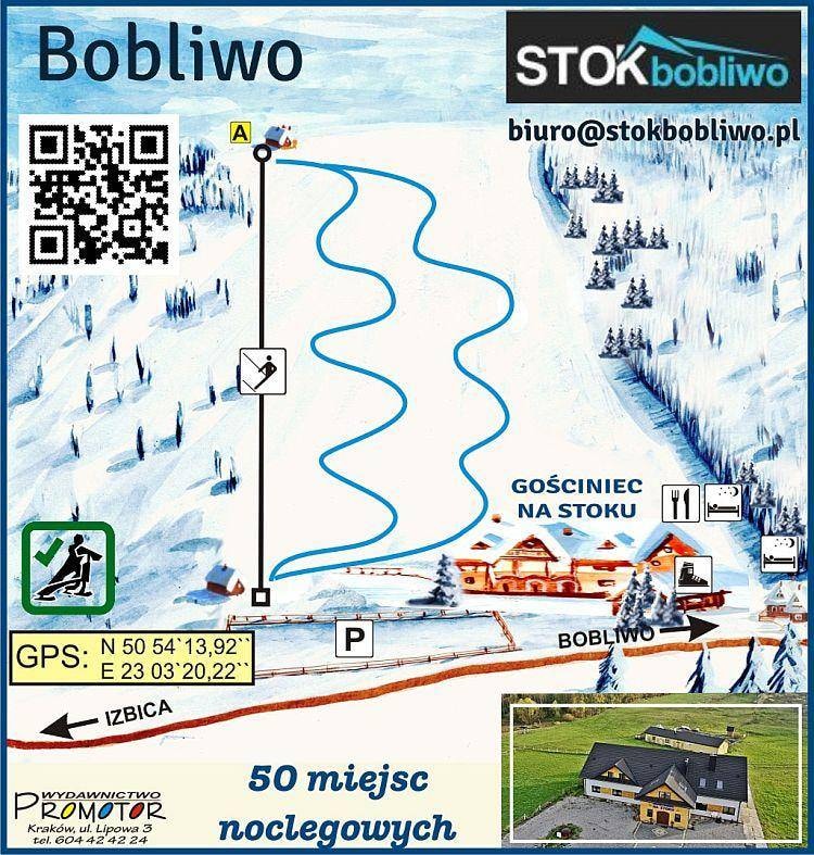 Bobliwo trail map